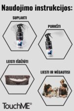 Touch Me – subtilus aromatas, tinkantis namams su augintiniais instrukcija